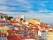 Vue panoramique du quartier d'Alfama à Lisbonne