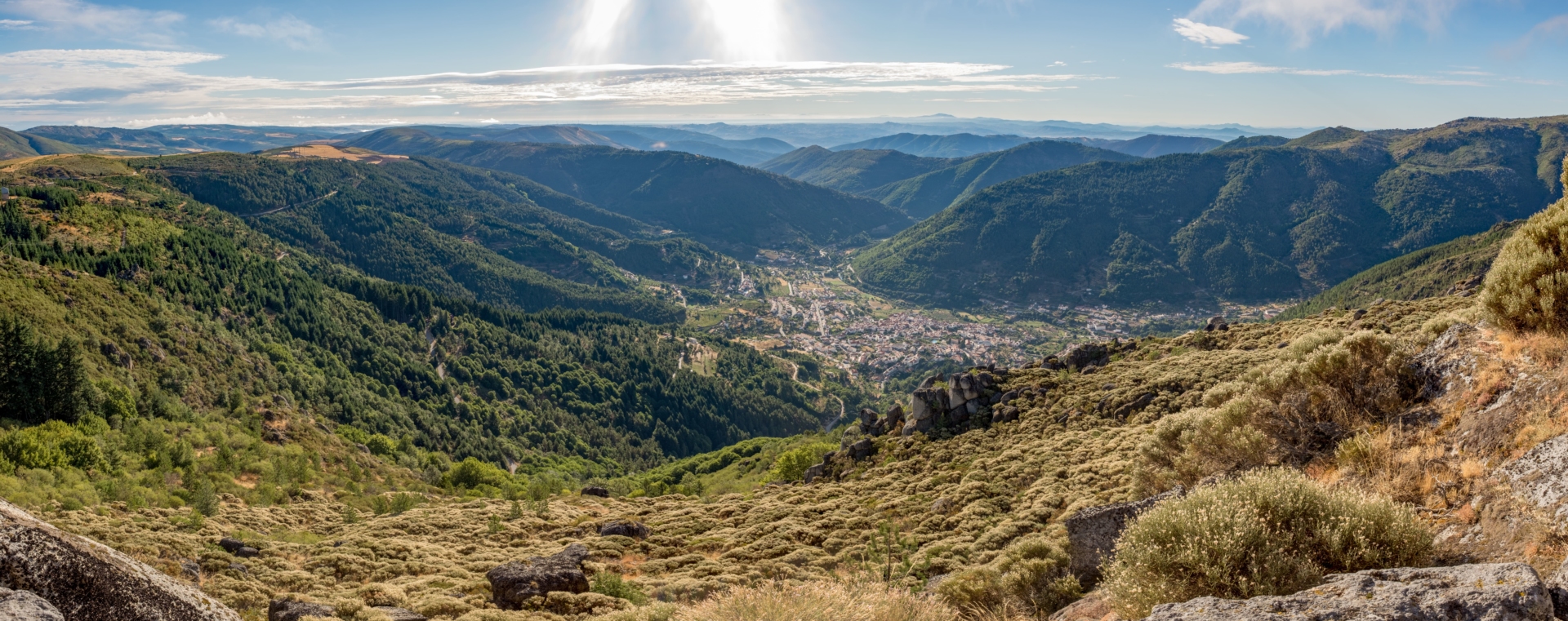 panorama du parc Serra da Estrela