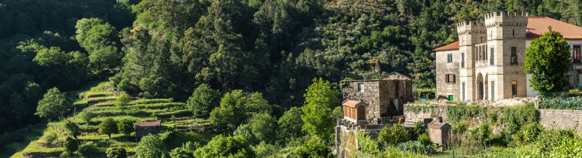 Château de Sistelo au Portugal