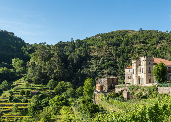 Château de Sistelo au Portugal