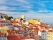 Vue panoramique du quartier d'Alfama à Lisbonne