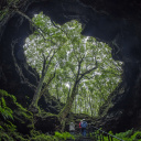 Grotte das Torres sur l'île de Pico aux Açores
