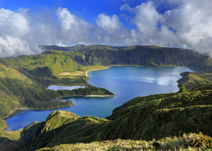 Panorama sur le cratère de Sete Cidades